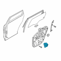 OEM 2020 Kia Telluride Pad U Diagram - 83460S9010