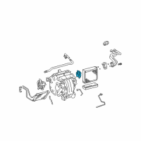 OEM 2002 Toyota Highlander Servo Diagram - 87106-07081