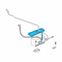 OEM Cadillac Tube-Battery Vent Diagram - 25720111