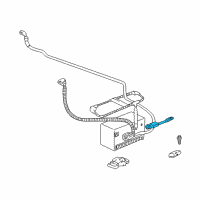 OEM 1999 Cadillac Seville Cable Asm, Battery Negative Diagram - 88953170