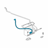 OEM Oldsmobile Aurora Sensor Asm, Battery Heat Diagram - 12156958