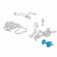 OEM Acura TLX Cover Assembly, Thermo Diagram - 19315-5J2-A01