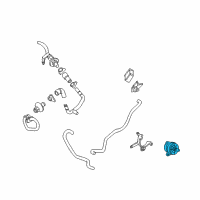 OEM 2000 Chevrolet Corvette Air Injection Reactor Pump Diagram - 12568382