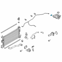 OEM 2019 Ford Fiesta Reservoir Plug Diagram - AV6Z-8K103-A