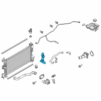 OEM 2015 Ford Focus Lower Hose Diagram - CV6Z-8286-K