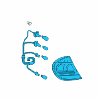 OEM Toyota Camry Combo Lamp Assembly Diagram - 81560-06220