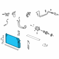 OEM 2004 Buick LeSabre Condenser Diagram - 52482155