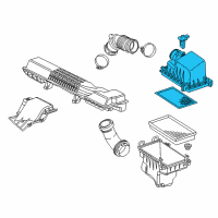 OEM 2021 Toyota C-HR Cover Diagram - 17705-0T230