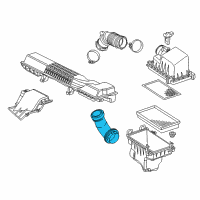 OEM 2019 Toyota C-HR Air Inlet Tube Diagram - 17752-0T070