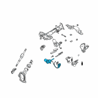 OEM 2006 Infiniti FX45 TELESCOPIC Unit - Steering Diagram - 48991-CG200