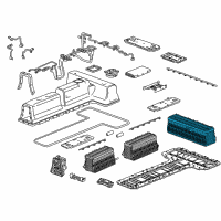 OEM Chevrolet Volt Battery Diagram - 24289119