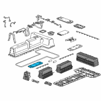 OEM 2019 Chevrolet Volt Battery Cover Diagram - 24293711