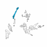 OEM Toyota Matrix Intermed Shaft Diagram - 45260-02110