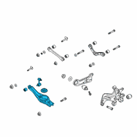 OEM 2022 Kia Forte Arm Complete-Rr LWR, Diagram - 55210F2BA0