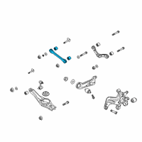 OEM Kia Forte Arm Assembly-Rr Assist Diagram - 55250F2BA0