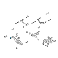 OEM Hyundai Veloster Bush-Rear Arm Diagram - 55230-F2AA0