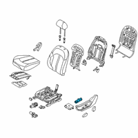 OEM 2020 Kia Optima Switch Assembly-Power Front Diagram - 88191D4500WK