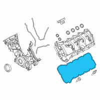 OEM 2018 Ford Mustang Valve Cover Gasket Diagram - ER3Z-6584-A