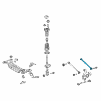 OEM Toyota Rear Arm Diagram - 48730-33110