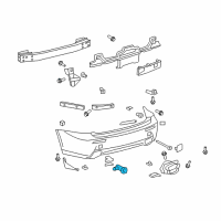 OEM 2009 Lexus IS F Sensor, Ultrasonic, NO.1 Diagram - 89341-30010-J8