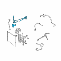 OEM Chrysler Aspen Line-A/C Suction And Liquid Diagram - 55361427AC