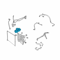 OEM 2009 Dodge Durango COMPRES0R-Air Conditioning Diagram - RL111049AE