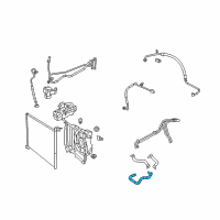 OEM Chrysler Aspen Hose-Heater Supply Diagram - 55361418AB