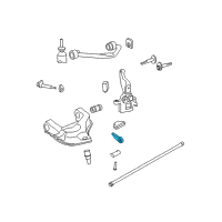 OEM Ford Ranger Adjuster Diagram - 8L5Z-5B328-A