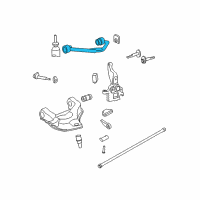 OEM Mercury Upper Control Arm Diagram - 8L5Z-3084-R