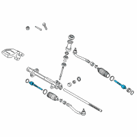 OEM 2014 Hyundai Elantra Coupe Ball Joint Assembly, Inner Diagram - 56540-3X000