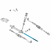 OEM Hyundai Elantra Coupe Rack-Steering Gear Box Diagram - 56531-3X200