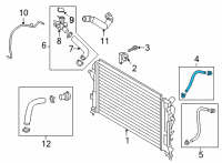 OEM Hyundai Kona Electric HOSE ASSY-OIL COOLER Diagram - 25425-J9700