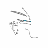 OEM 2007 Dodge Ram 1500 Module-Windshield Diagram - 55077098AL