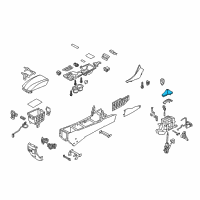 OEM 2015 Hyundai Sonata Boot Assembly-Shift Lever Diagram - 84640-3Q000