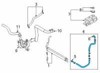 OEM 2022 Kia Sorento Hose Assembly-Inverter R Diagram - 25436P4000