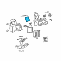 OEM Chevrolet Express Seal Diagram - 52469160