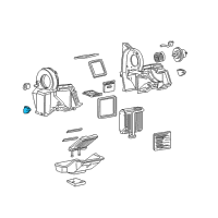 OEM 2019 GMC Savana 2500 Actuator Diagram - 89018372