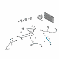 OEM Toyota MR2 Spyder Suction Line Diagram - 88717-17230