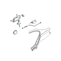 OEM 1997 BMW 318ti Spring Diagram - 51-17-1-888-374