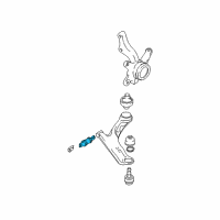 OEM 2002 Hyundai Santa Fe Bush-Front Lower Arm"A" Diagram - 54551-3A000
