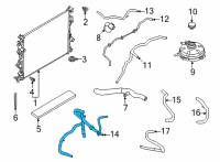 OEM Ford Maverick HOSE ASY Diagram - NZ6Z-8A577-A