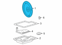 OEM 2022 Ford F-150 FLYWHEEL ASY Diagram - ML3Z-6477-A