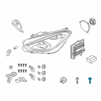 OEM 2022 BMW 530e xDrive Fillister Head Screw Diagram - 07-14-7-401-706