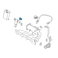 OEM Chevrolet Valve, Air Cut Off (On Esn) Diagram - 30016365