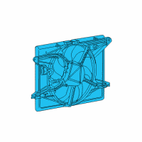 OEM 2019 Chrysler Pacifica Fan Assembly-Fan Diagram - 68217321AC