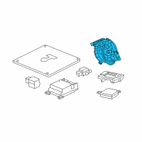 OEM 2013 Chevrolet Caprice Clock Spring Diagram - 92265889