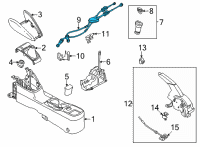 OEM 2021 Nissan Versa Device Assembly - Transmission Control Diagram - 34413-00Q1F
