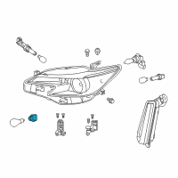 OEM 1999 Toyota Tacoma Socket Diagram - 90075-99078