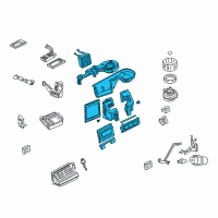 OEM Mercury Housing Assembly Diagram - 9L2Z-19850-A