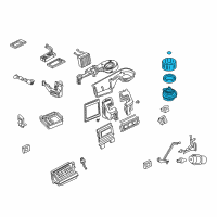 OEM Mercury Motor Assembly Diagram - 8L2Z-19805-A